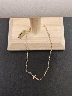 14k Gold Anklet 10 Inch